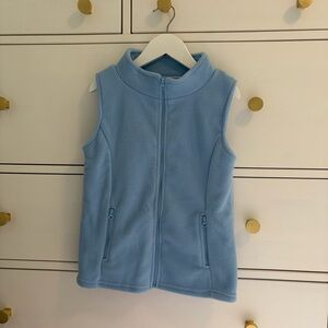 Cecil & Lou Light Blue Fleece Vest NWT Size 5/6